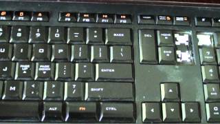 How to Enable Scroll Lock on the Logitech Keyboard