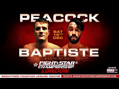 FIGHTSTAR CHAMPIONSHIP 16 | Mike Peacock vs. Pascal Baptiste