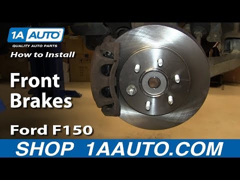 How To Replace Front Brakes 04-08 Ford F-150