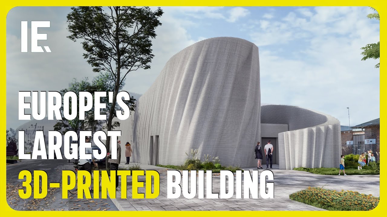 Europe's Largest 3D-Printed Building: Completed in Just 140 Hours