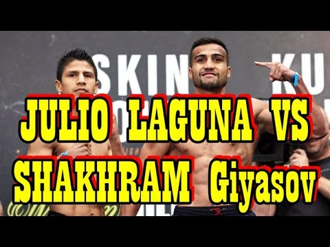 JULIO LAGUNA DESCALABRADO EN EL 3 ROUND de Nicaragua