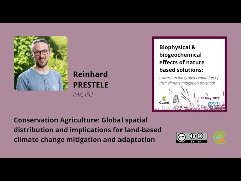 Global spatial distribution & implications for land-based CC mitigation & adaptation