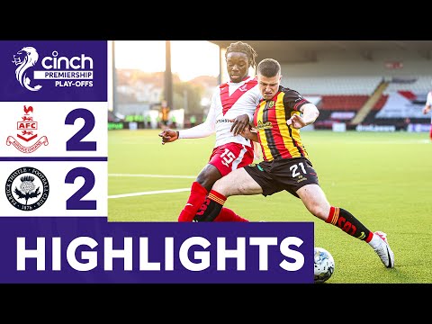 FC Airdrieonians Airdrie 2-2 FC Partick Thistle Gl...