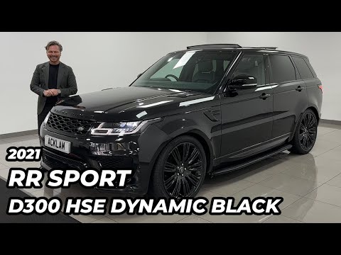 2021 Range Rover Sport D300 HSE Dynamic Black