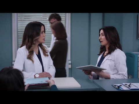 Amelia, Monica and Lucas | Grey's Anatomy season 20x04 | scene 5