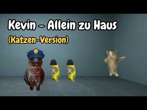 Katzen Memes Kevin - Allein zu Haus Katzen-Version #katzenmemes #katzenmeme #catmemesfunny