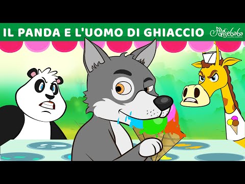Il Panda e L'uomo Di Ghiaccio | Storie Per Bambini Cartoni Animati I Fiabe e Favole Per Bambini