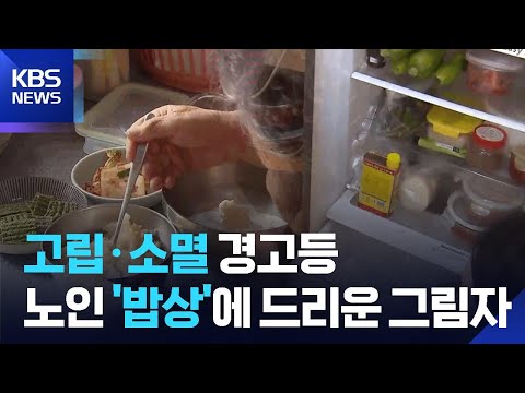 [고령화] 농촌 노인 밥상에 닥친 ‘고립‘’소멸‘