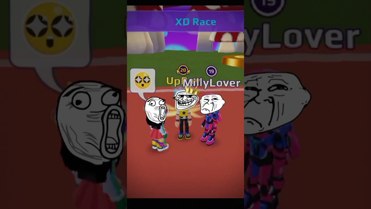 I Saw jaqueil and upboy in XD racer 😱💖 #pkxd #creator #troll #phonk #edit #upboy #jaqueil
