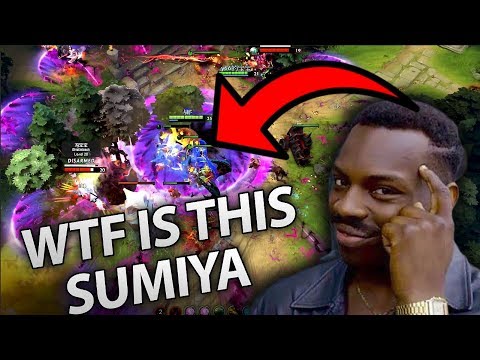 Sumiya WTF Genius Refresher Invoker - EPIC Plays Dota 2