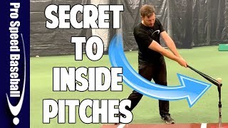 1 Simple Secret to Hit Inside Pitches | Baseball Hitting Mechanics (Pro Speed Baseball)