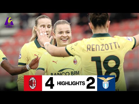 Super Van Dooren: vinciamo noi! | Milan 4-2 Lazio | Highlights Serie A Femminile 2025/26
