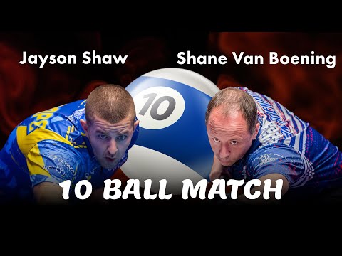 Shane Van Boening vs Jayson Shaw – 10 Ball Match