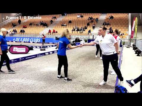 2025 World Petanque Championship I France vs Estonia