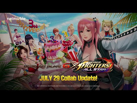 The King of Fighters ALLSTAR x DEAD OR ALIVE 6 Collaboration!