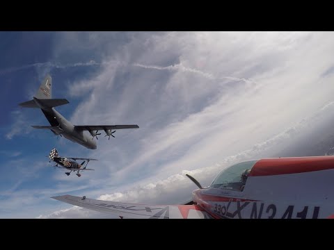 SKYDIVING OUT OF PERFECTLY GOOD C-130! PATTY WAGSTAFF & SKIP STEWART CIRCLE THE JUMPER