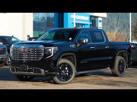 2026 GMC Sierra 1500 Crew Cab Short Box 4-Wheel Drive Denali in Black for sale at Salmon Arm Chevrolet Buick GMC in Salmon Arm, BC