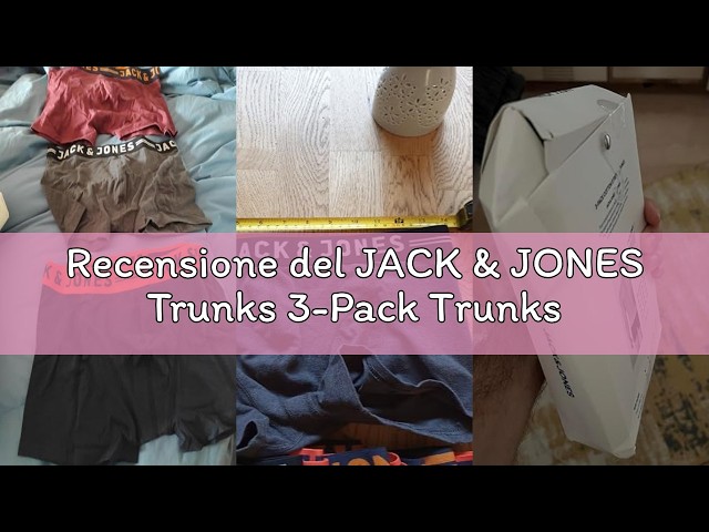 Vídeo relacionado con Jack & Jones Trunks 3-Pack Trunks For Boys Dark Grey Melange 152 Dark Grey Melange 152