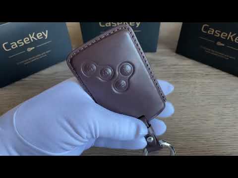 Кожаный чехол для ключа Renault - фото 1 - id-p1457403630