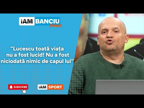 iAM Banciu - 17 Noiembrie | Mircea Lucescu: "Puteam marca 4 goluri. Arbitrul le-a lăsat totul!"