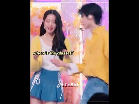 [enhypen] look at how adorable both Sunghoon and Wonyoung’s reaction w/ their small mistake