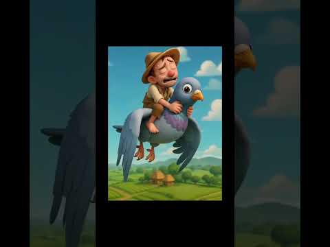 Hungry 🤤 farmer 🧑‍🌾 even eats ants along with ice cream 🍨 #ai #pigeon #icecream