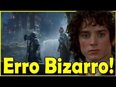 VOCÊ REPAROU NESSE ERRO EM OS ANÉIS DO PODER? - ERROS BIZARROS EM SÉRIES!