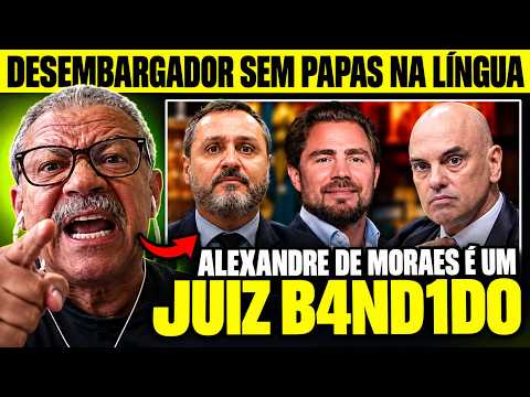 SEBASTIÃO COELHO DETONA MORAES E FALA SOBRE AFASTAMENTO DE ANDREI RODRIGUES