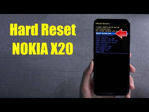 Hard Reset Nokia X20 | Factory Reset Remove Pattern/Lock/Password (How to Guide)
