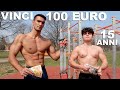 REGALO 100 EURO A CHI SUPERA TUTTE LE MIE PROVE! IL GIOVANE LUCIO VS 9 TEST! HA SOLO 15 ANNI!