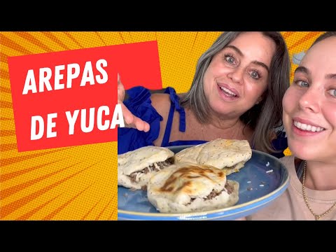 Receta de arepas de yuca saludables