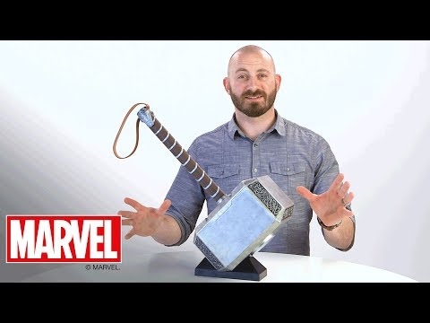 Martillo Electronico Mjolnir Thor Legends Series Marvel
