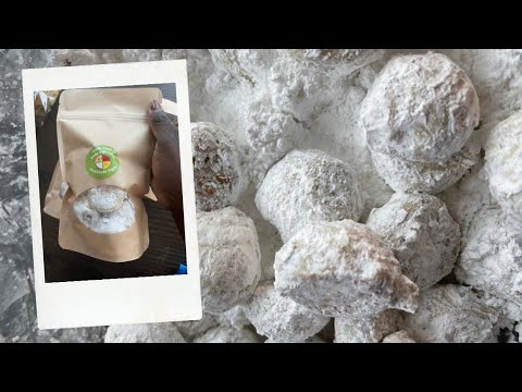 How to make Vegan Mexican wedding cookies | Studio Vegan