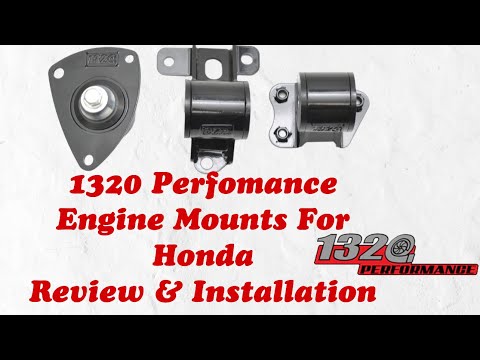 Honda Element & CRV Rear Engine Mount Installation  & Review - 1320  Performance Engine mount Review