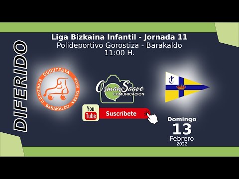 Liga Bizkaina Infantil 2021/22 | CP GURUTZETA - RC JOLASETA A (Jornada 12)