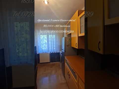 Apartament 3 camere central strada Matei Basarab Brasov — Video