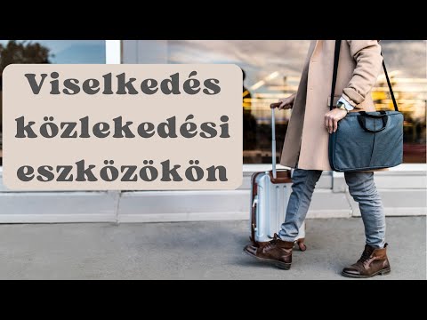 Viselkedés közlekedési eszközökön | Viselkedéskultúra, illem és protokoll a mindennapokban