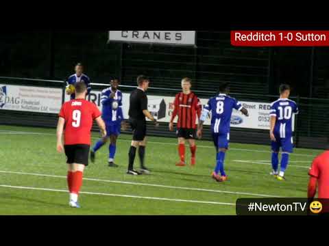 Redditch United v Sutton Coldfield Town//Let's all do the Conga!//FACup 1st Qualifying Round(REPLAY)