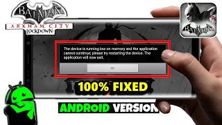FINALLY!! Batman: Arkham City Lockdown Android in 2026