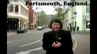 preview picture of video 'Portsmouth, Inglaterra: Percorrendo a cidade'