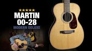 Video thumbnail for Martin 00-28 Modern Deluxe - Modern Meets Vintage by Acoustic Letter