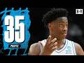 AJ Dybantsa Drops 35 PTS Vs Texas Every Bucket March Madness 2026