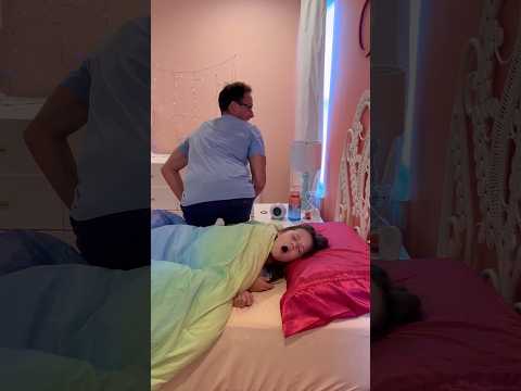 HOW MOM AND DAD WAKE YOU UP #shorts