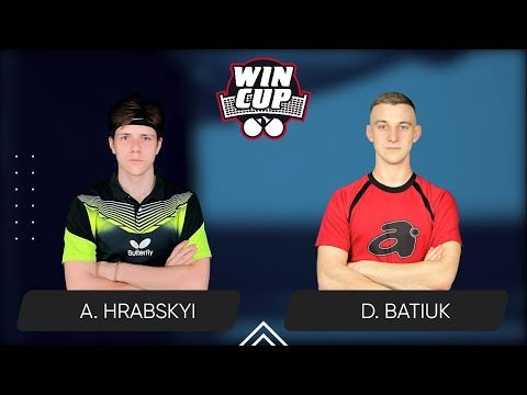 13:30 Andrii Hrabskyi - Dmytro Batiuk 14.10.2025 WINCUP Master. TABLE 1
