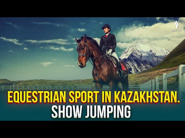 Equestrian sport in Kazakhstan. Show jumping