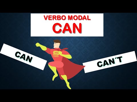 Verbo modal CAN en INGLÉS