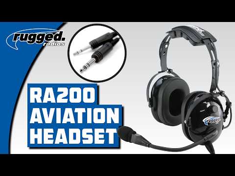 RA200 General Aviation Student Pilot Headset
