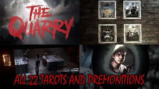 All 22 Tarots Locations and Premonitions - The Quarry (4K UHD)