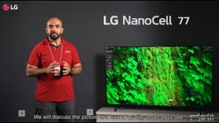 LG Nanocell TV 2023 | 75 Inch |  NANO77R series | WebOS | Smart AI ThinQ | Magic Remote | 3 side cinema | HDR10 |HLG | AI Sound Pro (5.1.2ch) | 2 Pole stand, play video, 75NANO776RA, thumbnail 1