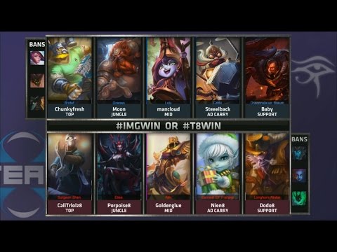 IMG vs T8 Game 1 Highlights – TEAM IMAGINE vs TEAM 8 - NA LCS SPRING PROMOTION 2015